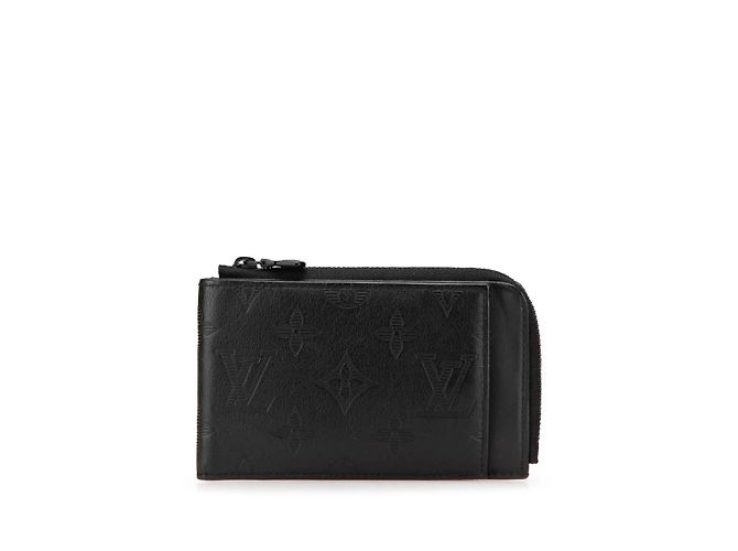Louis Vuitton Monogram Shadow Hybrid Wallet Black
