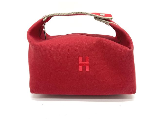 Bolso Vanity Black GM Bride de Hermès Roja