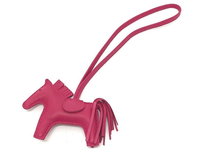 Hermès Charm Rodeo PM Hermes Strap Anjo Miro Roxo
