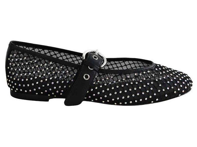 Reformation Ballerine nere Nero