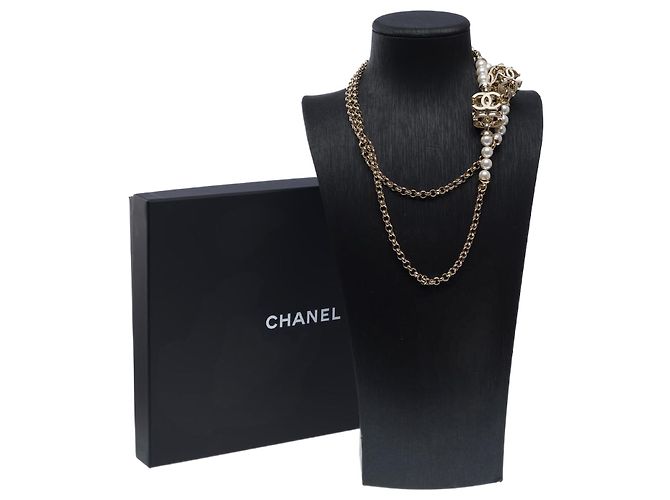 Gioielli CHANEL in Perla Bianca - 102497 Bianco