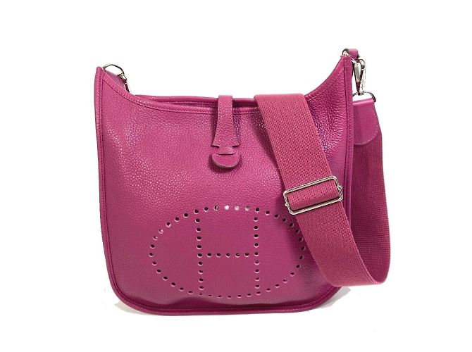 Hermès Evelyne 3 PM Trois Schultertasche Lila