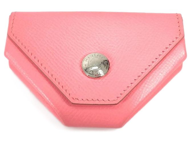 Monedero Quatre Coin Levain de Hermès Rosa