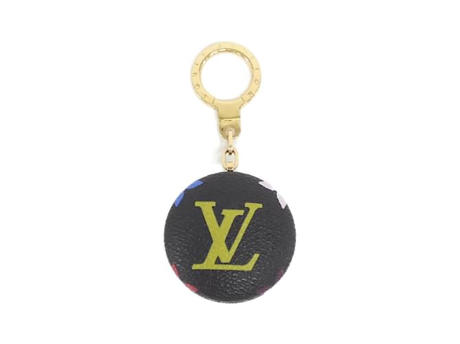 Louis Vuitton Multicolore Astropil Keychain Black Cloth  ref.2410005