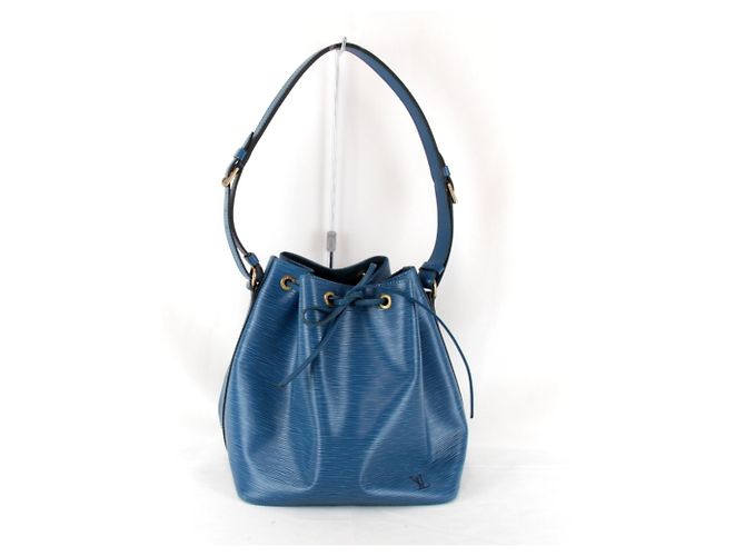 Noe Bolsa de Ombro Petit Noé Louis Vuitton Azul