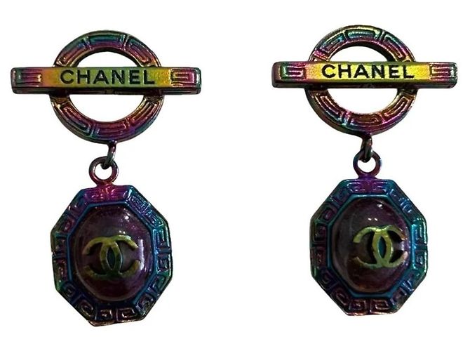Chanel Cuba 2016 Ohrringe mehrfarbig Mehrfarben