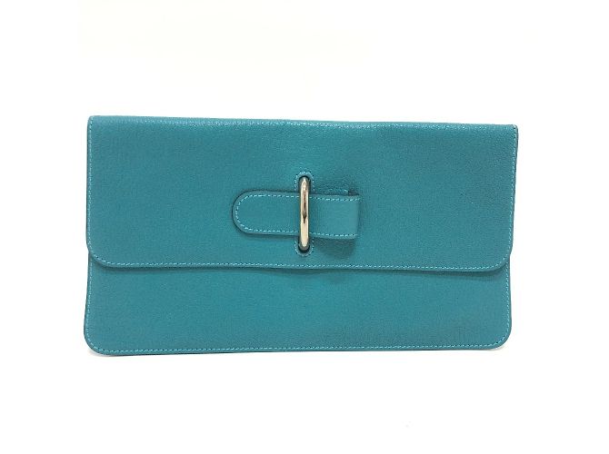 Pochette Hermès en chèvre Mysore