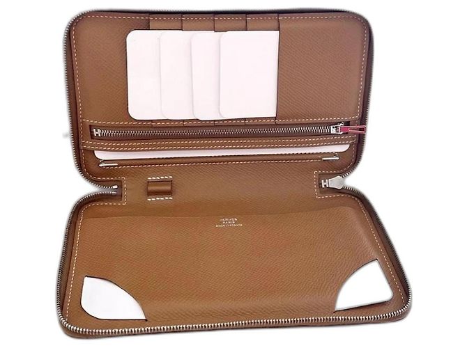 Hermès Purses, wallets, cases Golden