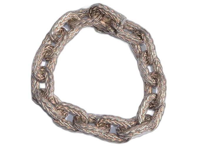Bracciale Hermès Catena Ancora Vendôme Argento