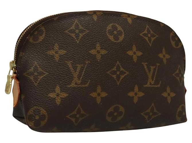 LOUIS VUITTON Monogram Pochette Cosmetic PM Pouch M43998 LV Auth 135746 Cloth  ref.2414437