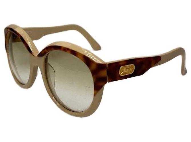 Céline Vintage Celine Sunglasses White