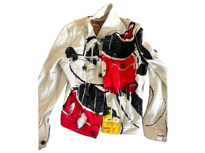 Marc Jacobs Jeansjacke in Weiß