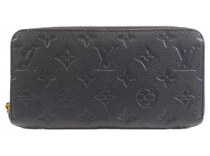 Louis Vuitton Monogram Empreinte Zippy Wallet Red Cloth  ref.2414971