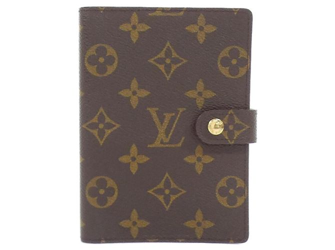 Louis Vuitton Monogram Agenda PM R20005 Organizer Brown