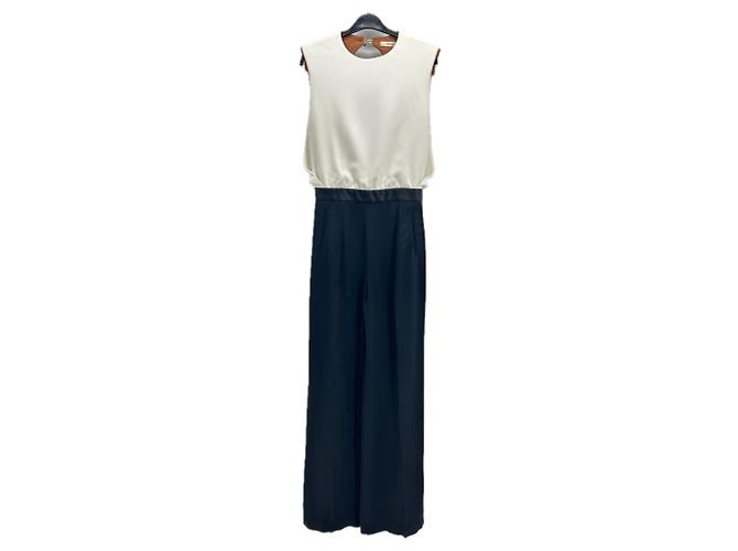 Céline Overall aus weißem Polyester