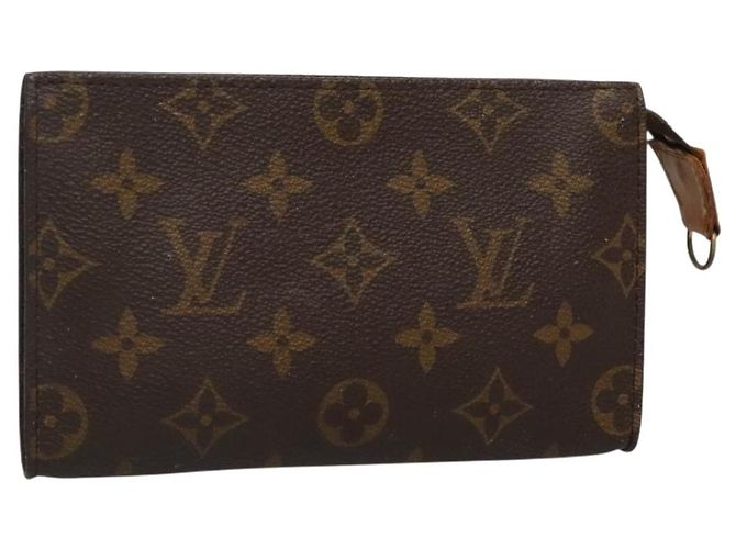 LOUIS VUITTON Monogram Bucket PM Accessory Pouch LV Auth 136348