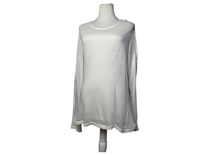 Vintage Issey Miyake Pullover Weiß M