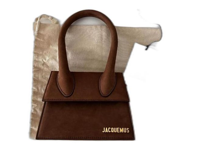 Sac à main Jacquemus Chiquito en cuir marron