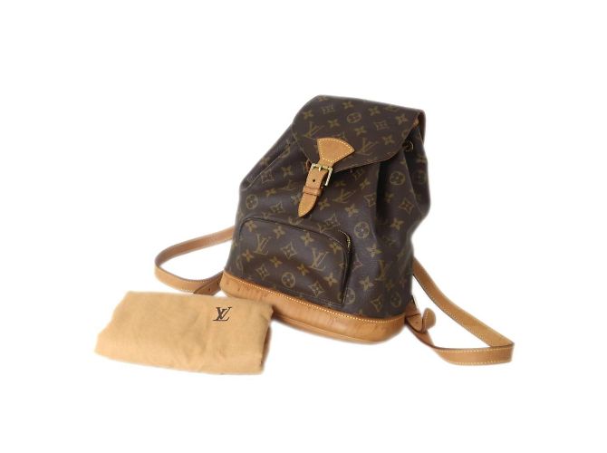 Louis Vuitton Montsouris MM Monogram Rucksack Monogramm