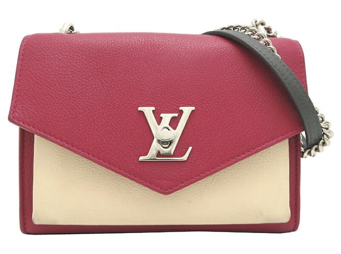 Bolsa de Ombro My Lock Me BB da Louis Vuitton Cru Bordeaux