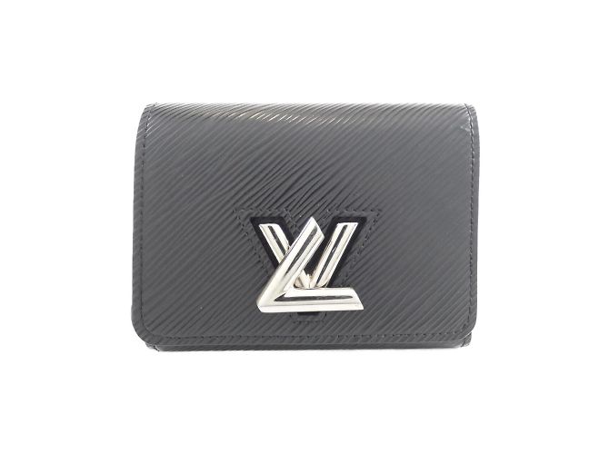 Billetera Compacta Twist Epi Louis Vuitton Negro