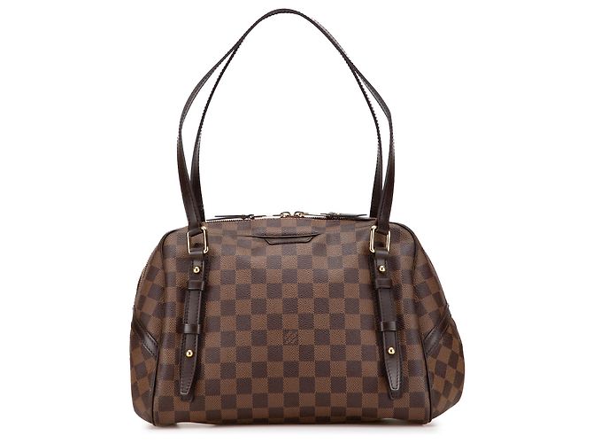 Louis Vuitton Marrone Damier Ebene Rivington GM