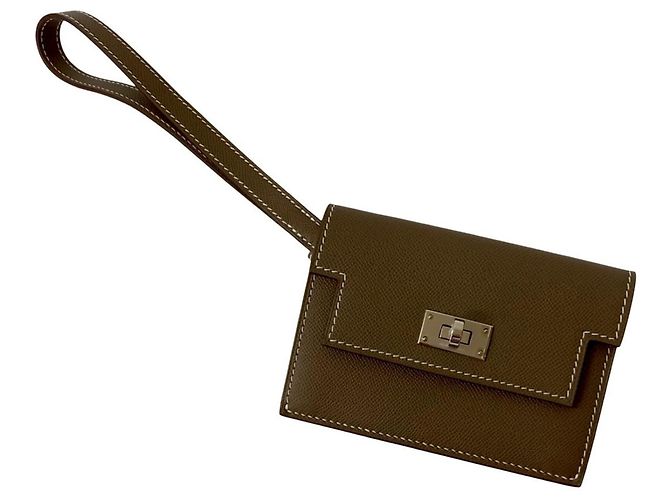 Hermès Hermes Kelly Pocket Slim Wallet Brown