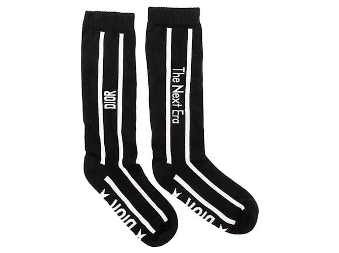 Dior socks Black Cotton  ref.2418087