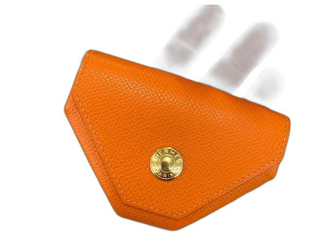 Birkin Hermès Le Vingt-Quatre Original Wallet Orange