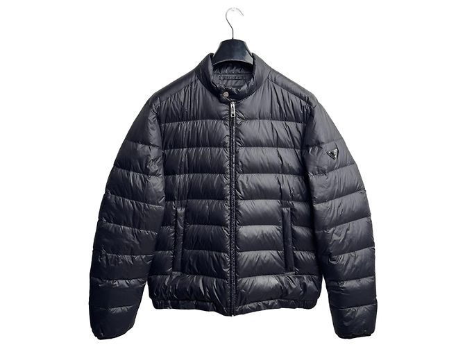 Prada Monolith Down Jacket Black
