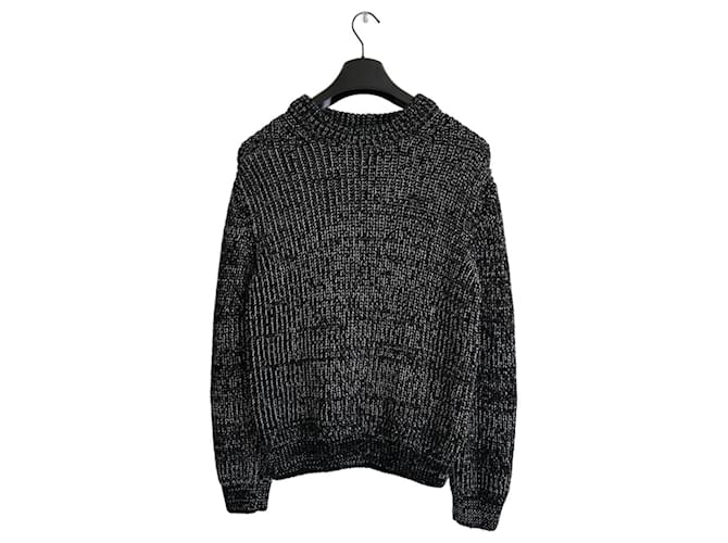 Céline Baumwollpullover Grau 