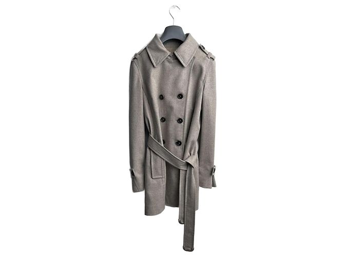 Céline Run away Mantel grau Wolle