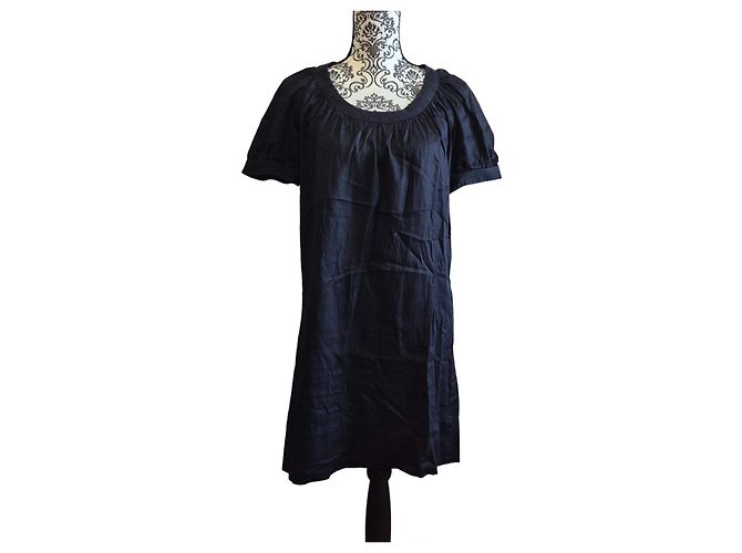 Kurzes schwarzes ärmelloses Kleid Sandro Größe 38 M 2