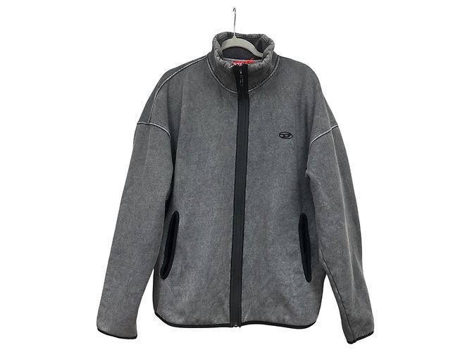 Diesel Sweatshirtjacke Grau