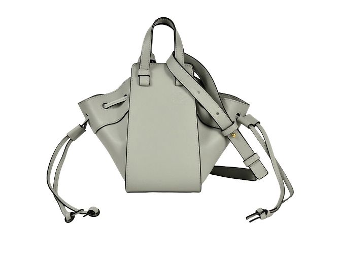 Loewe Hammock Drawstring Mini Shoulder Bag Brown