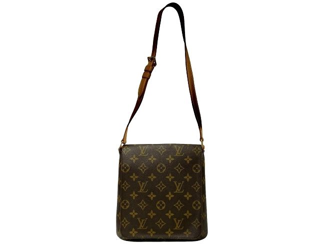 Bolsa de ombro mini Musette Salsa em couro Monogram Louis Vuitton Marrom