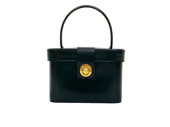 Céline Bolsa de vaidade em couro Star Ball da CELINE Preto