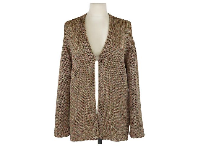 Moletom Oversized Chanel Amarelo/Laranja