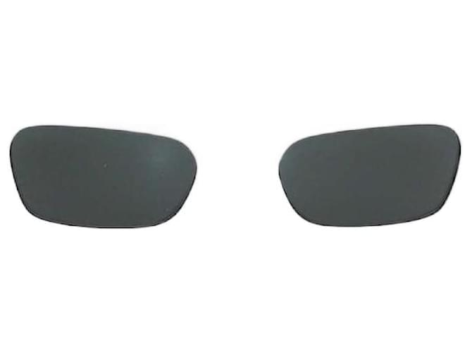 Versace White/Black Rectangular Sunglasses