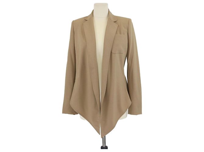 Giacca beige legata Hermès