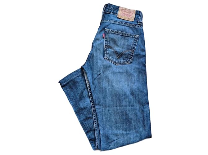 Levi's 506 Blue Straight Cut W31 L34 Size 40 Cotton  ref.2420106