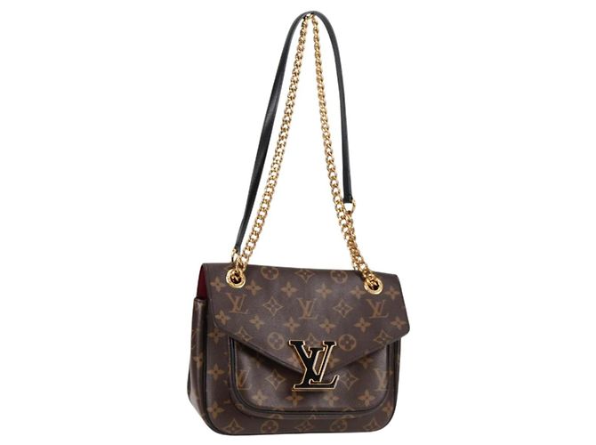 LOUIS VUITTON Bolsa de Hombro Monogram Passy M45592 LV Auth 133625M Monograma