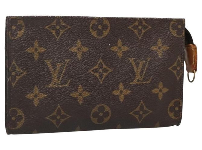 LOUIS VUITTON Monogram Bucket PM Accessory Pouch LV Auth ar13666