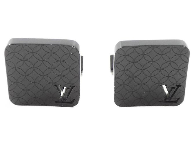 Gemelli neri Louis Vuitton Nero