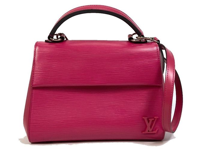 Bolsa de mão Cluny BB em Epi Louis Vuitton Rosa