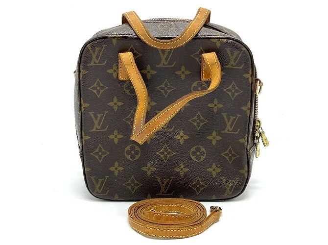 Bolsa de Ombro 2 em 1 Monogram Spontini da Louis Vuitton Marrom