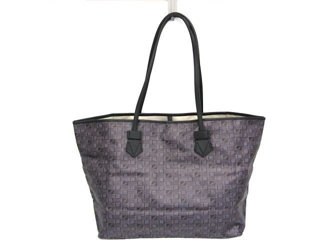 Moreau SAINT TROPEZ Large Tote Bag Black Purple