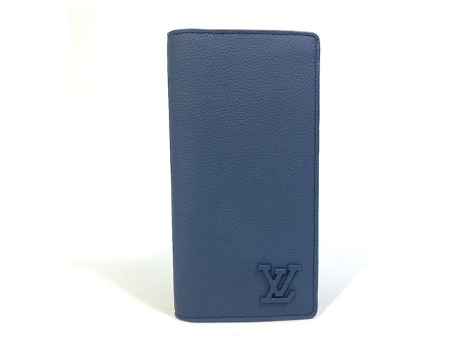 Cartera Bifold Long Brazza NM M81810 de Louis Vuitton Azul marino