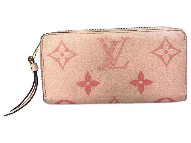 Cartera Larga Monogram Empreinte Louis Vuitton Rosa