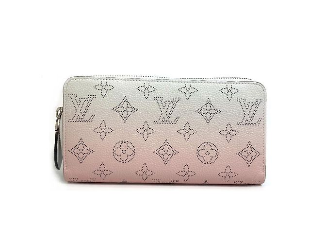 Cartera Zippy Mahina Gradient Louis Vuitton Rosa Blanco
